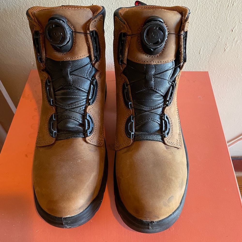 FLEXBOND
MEN'S 6-INCH BOA° WATERPROOF
SAFETY TOE BOOT SIZE 9D